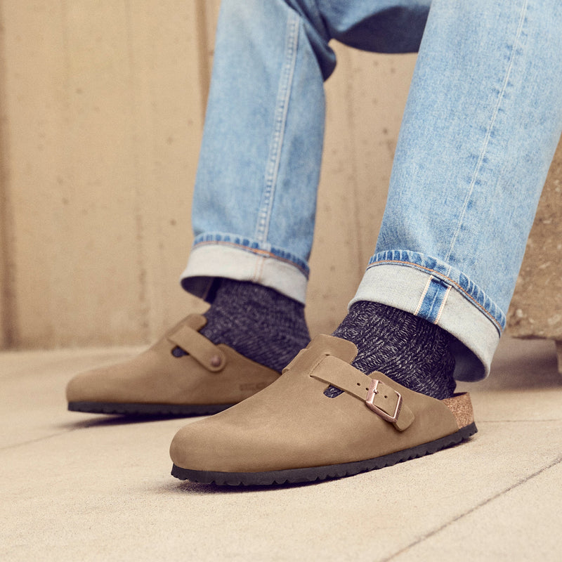 BOSTON SOFT - TABAC - CUIR HUILE