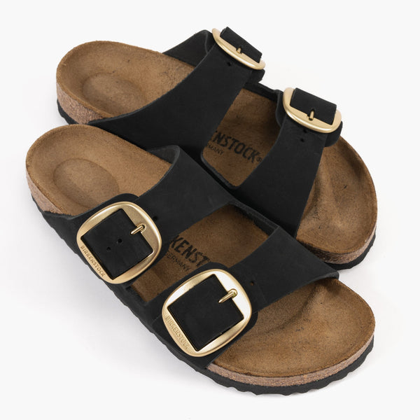 ARIZONA BIG BUCKLE - NOIR - NUBUCK