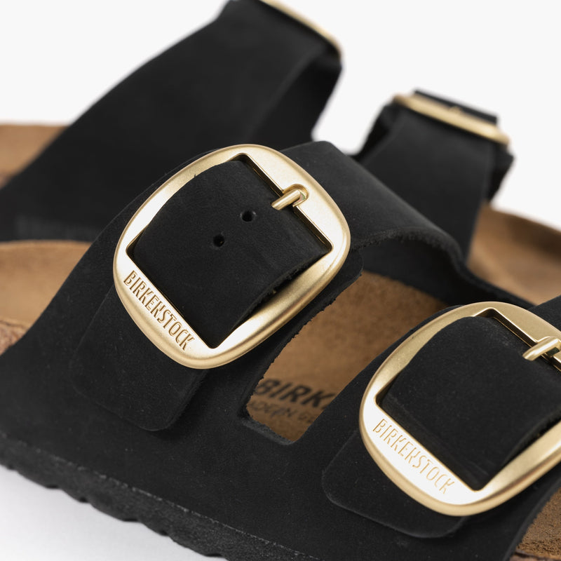 ARIZONA BIG BUCKLE - NOIR - NUBUCK