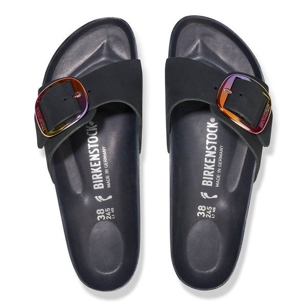 MADRID BIG BUCKLE - BLACK - RAINBOW